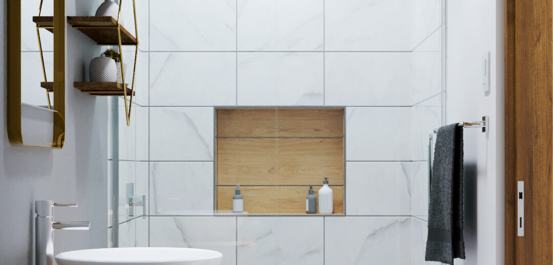 Baño del departamento modelo Alea del desarrollo Bloom en Culiacán