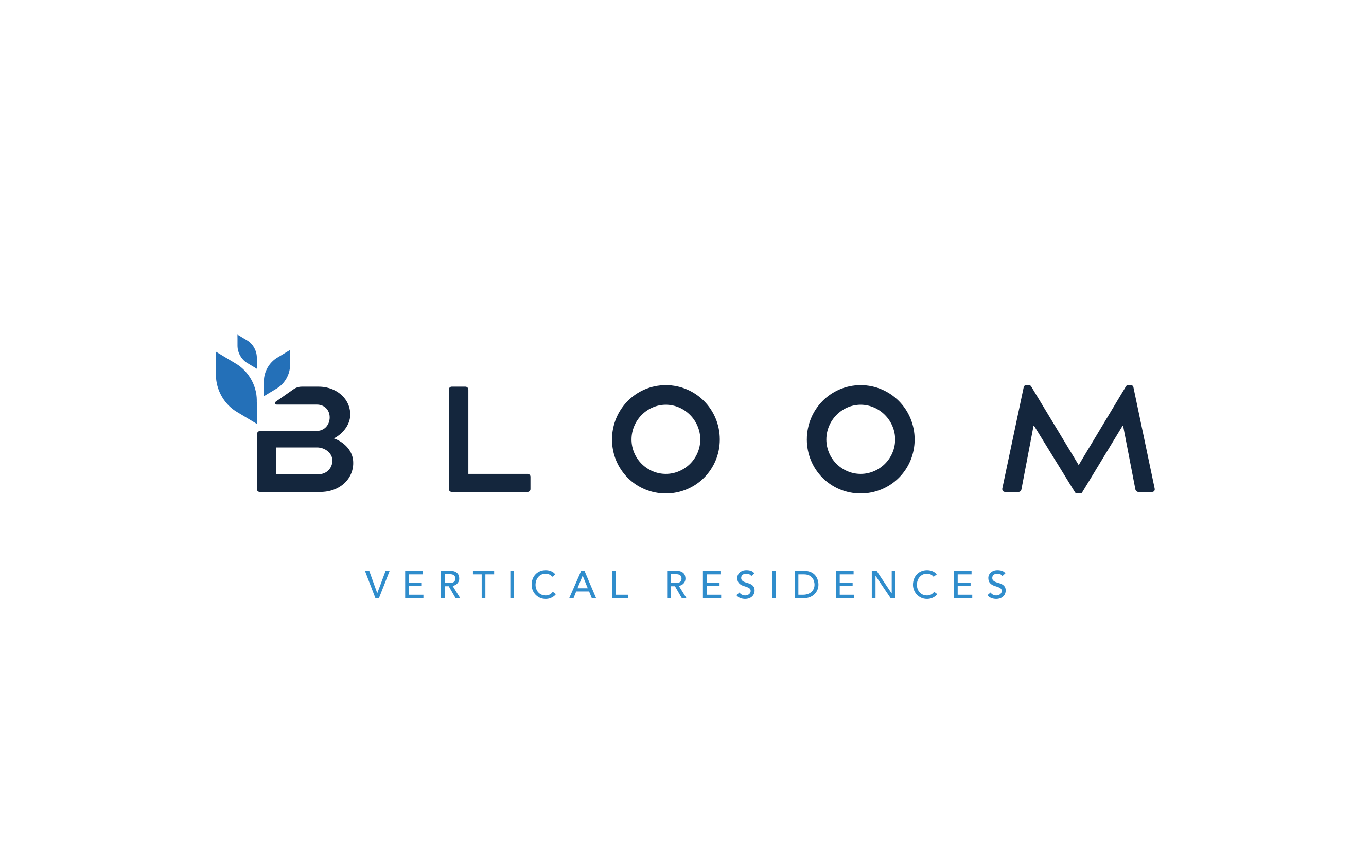 Logo de Bloom, desarrollo de departamentos de lujo en Culiacán