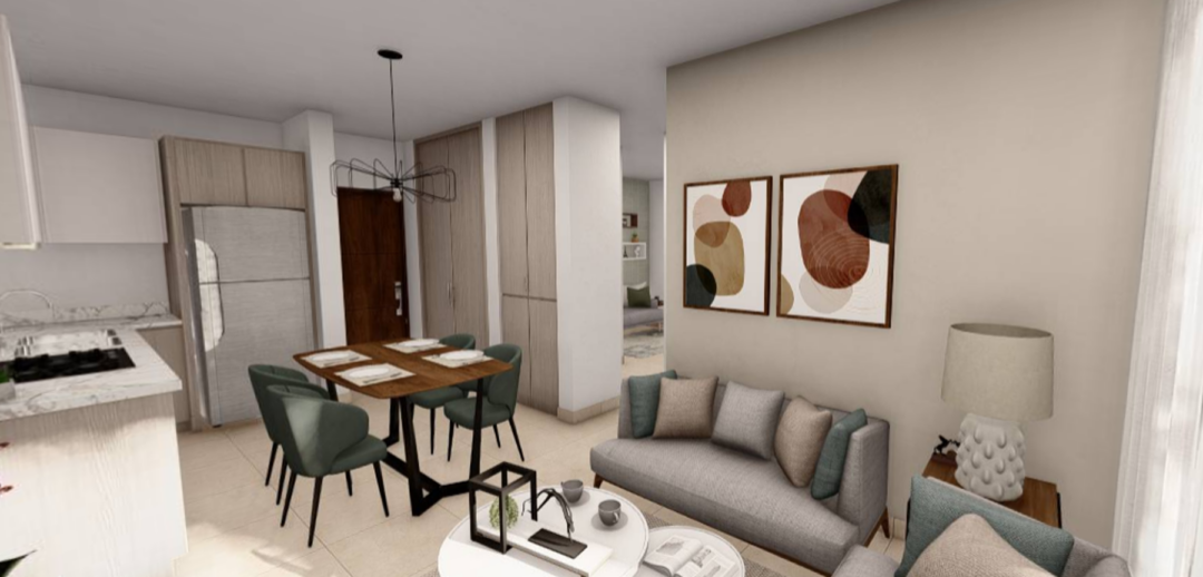 vista-nova-departamentos-en-venta-culiacan-modelo-astro-sala-comedor-cocina