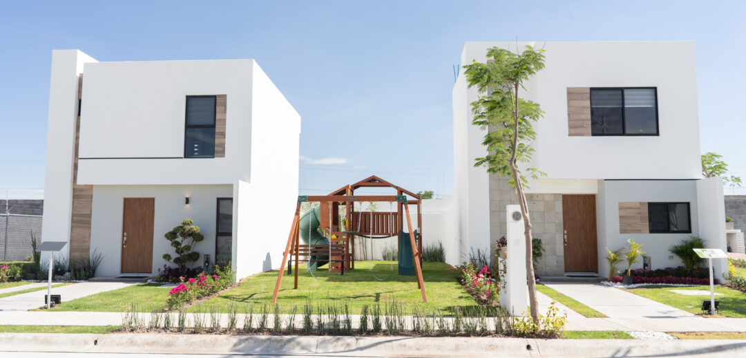 Vista exterior del desarrollo Bloom en Aguascalientes