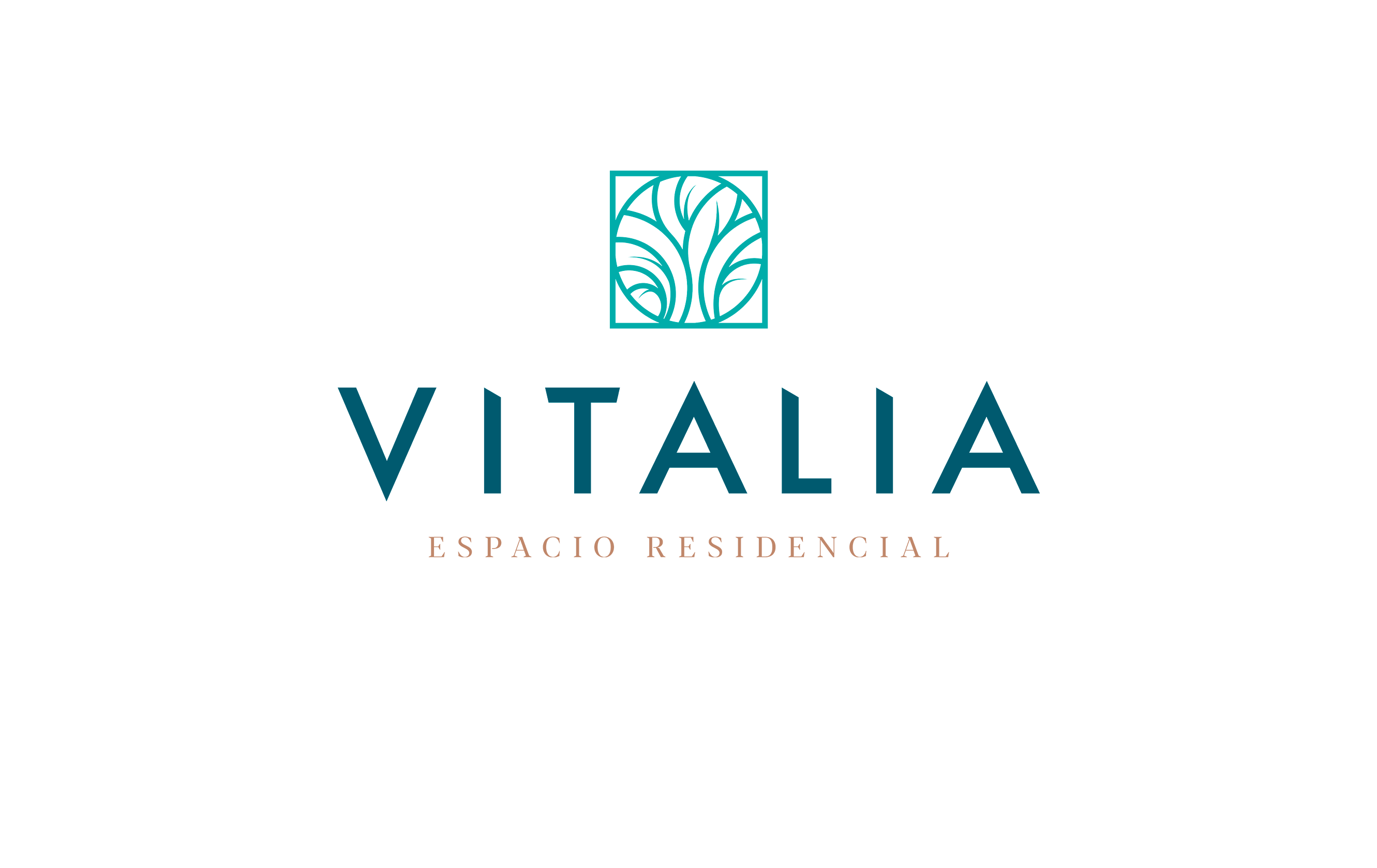 Logo de Vitalia Residencial, desarrollo inmobiliario con casas en Aguascalientes
