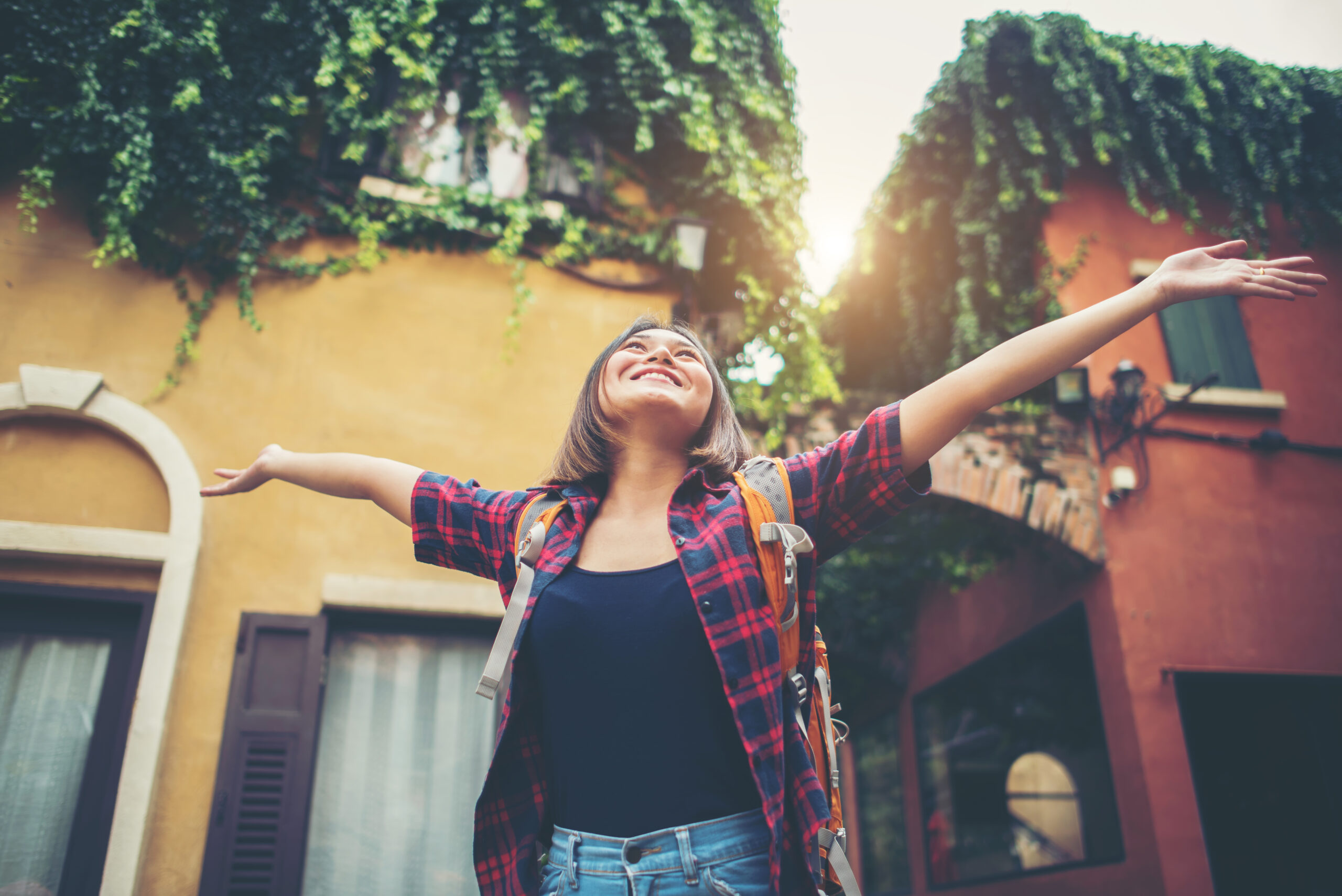Joven disfruta de su calidad de vida
