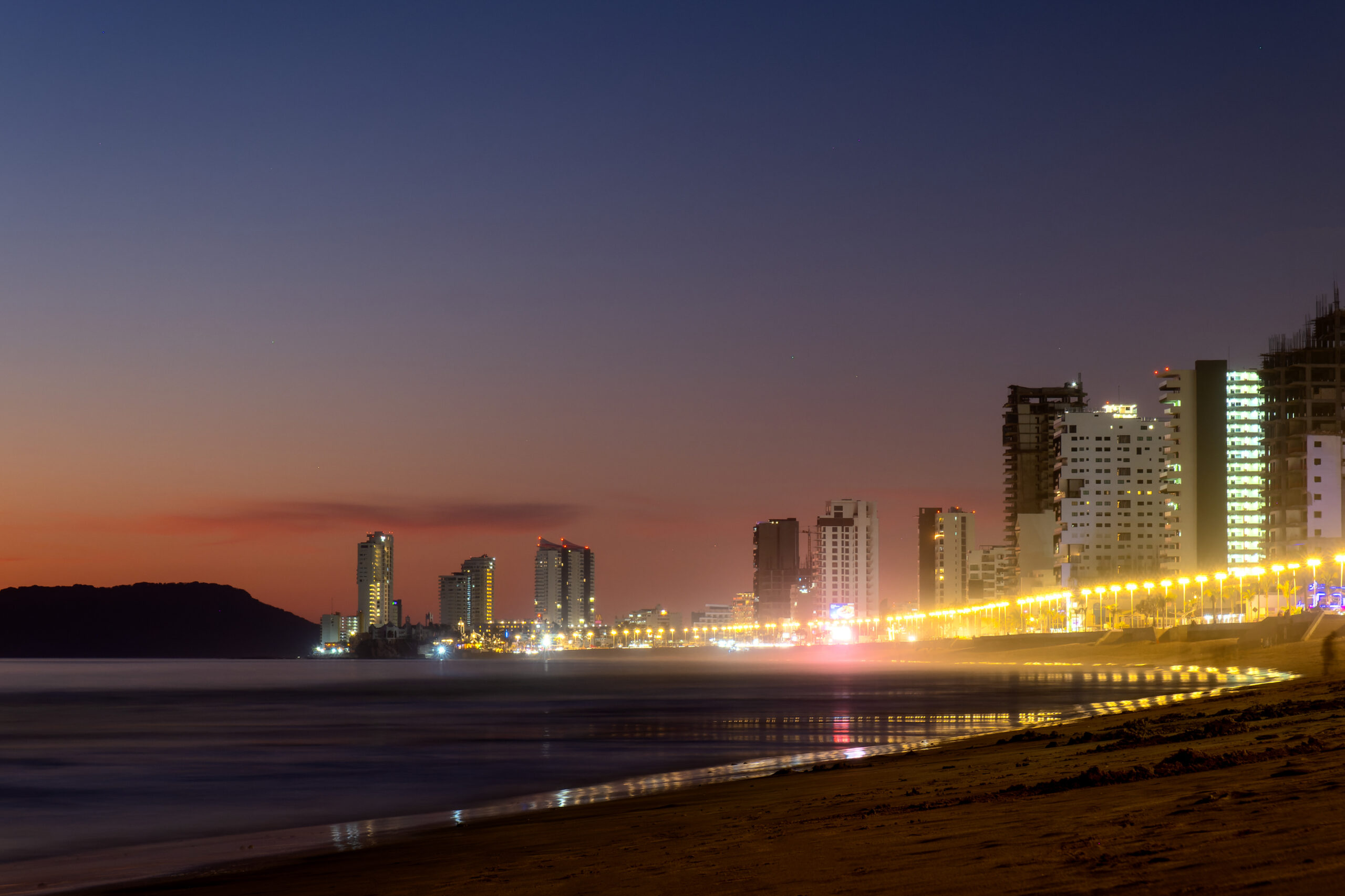 Zona costera de Mazatlán Sinaloa