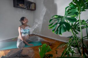 Meditacion yoga esencias de relajación