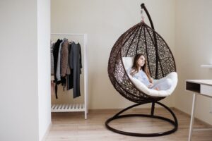 Silla colgante para descanso y mantenernos fuera del alcance de la tecnología