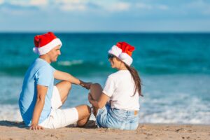 Festeja la Navidad en la Playa