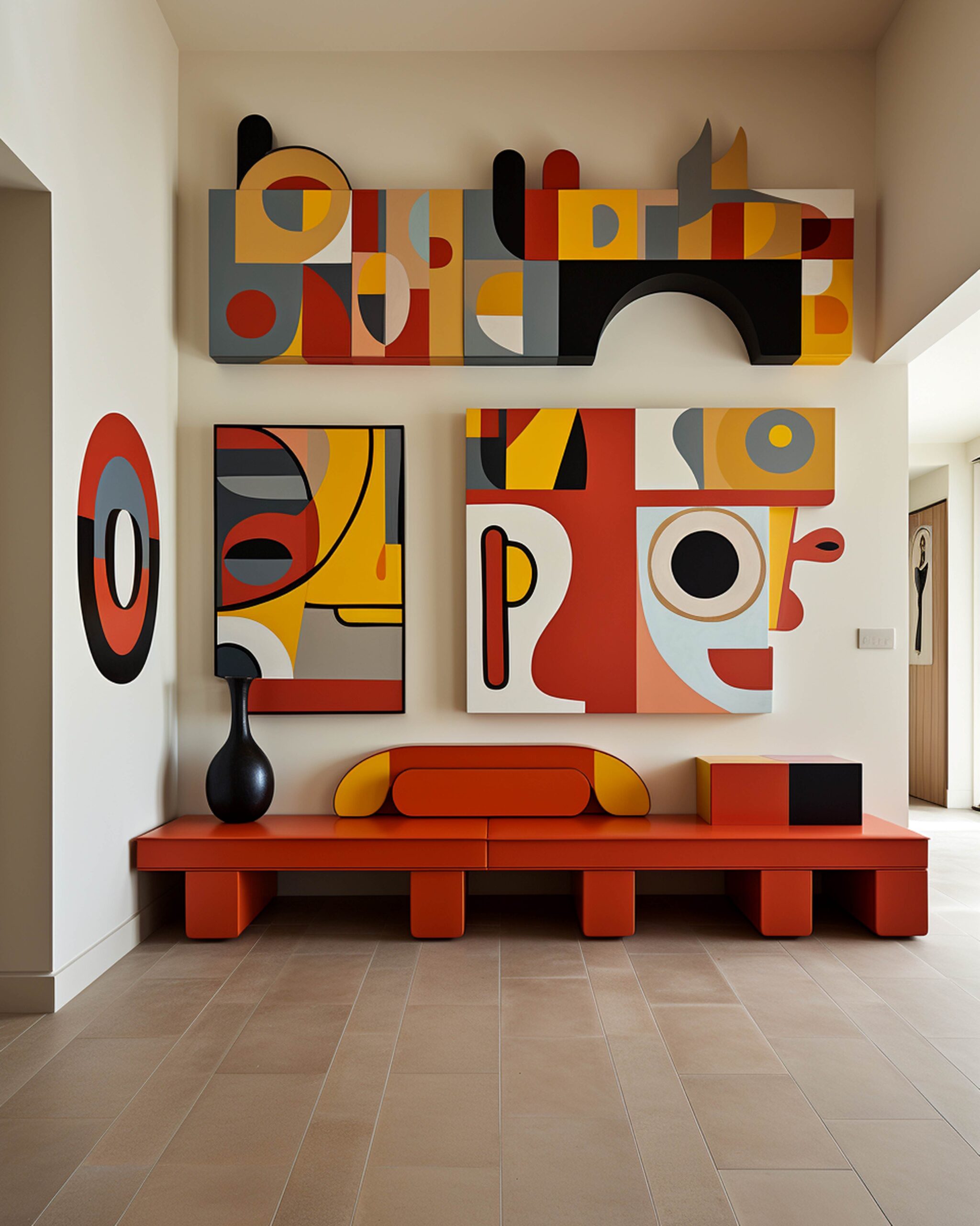Ideas modernar de decoración en paredes