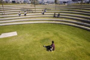 Teatro al Aire Libre en Azotea Verde Plaza Satelite