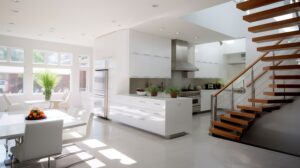 Decoración de Interiores Cocina Moderna y Comedor