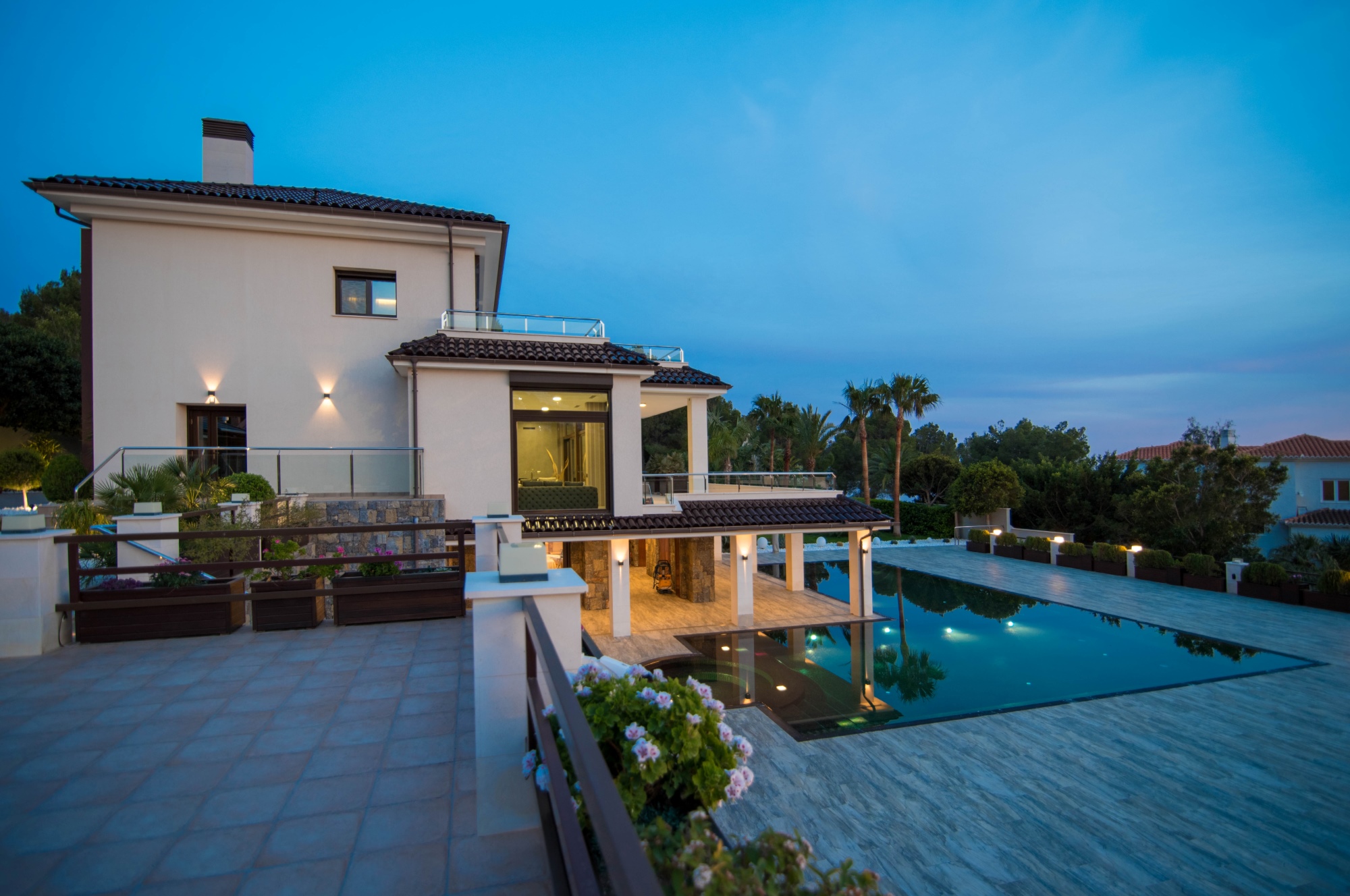 Residencia con alto valor y pluvalia