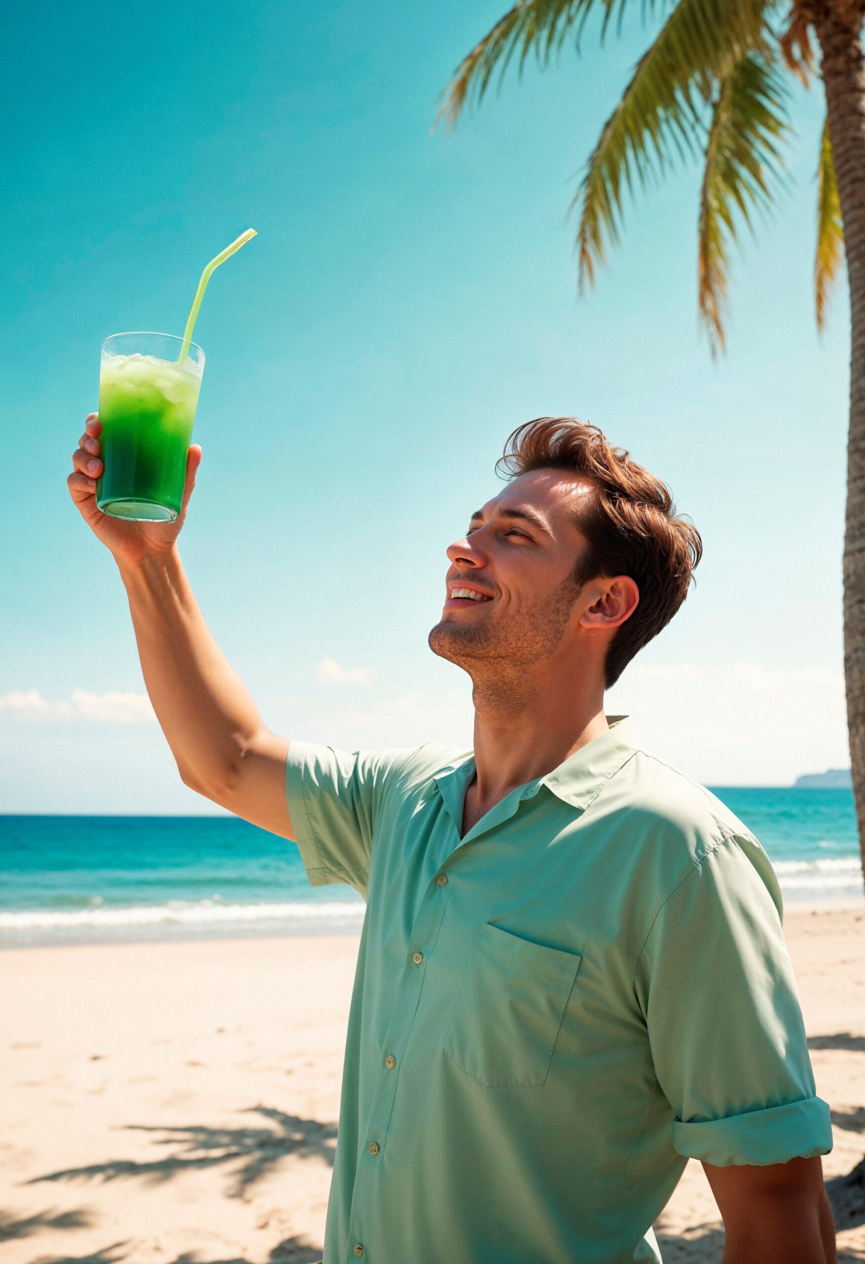 hombre-inversionista-a-la-orilla-de-la-playa-disfrutando-una-bebida-o-batido-verde
